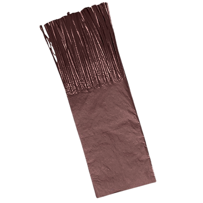 Fringed Tissue Paper for Brown Bullets 48 units - 23x7.5cm