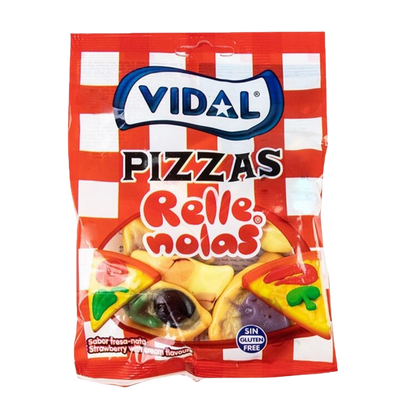 Assorted Gummies Rellenolas Pizzas - 90g
