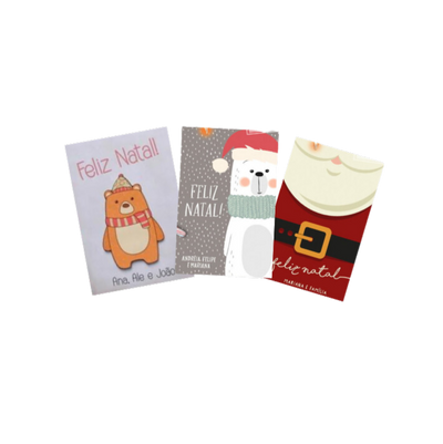 Postkartengeschenk mit personalisierter Nachricht