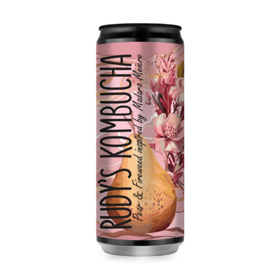 Kombucha Sem álcool de chá pêra e flor de salgueiro - 330ml
