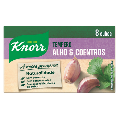 Knorr Garlic/Coriander Broth in Cubes - 80g
