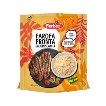 Farofa Cassava Flour Picanha Flavor - 250g