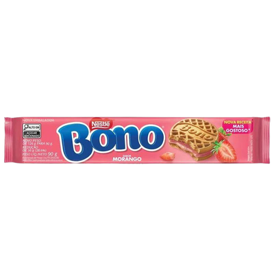 Bono Biscoito Morango - 90g