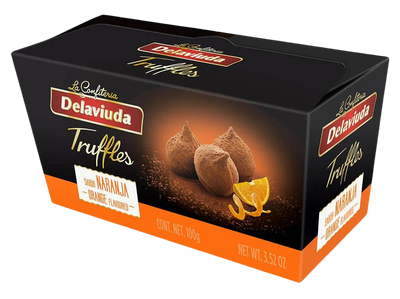 Cocoa and Orange Truffles - 100g