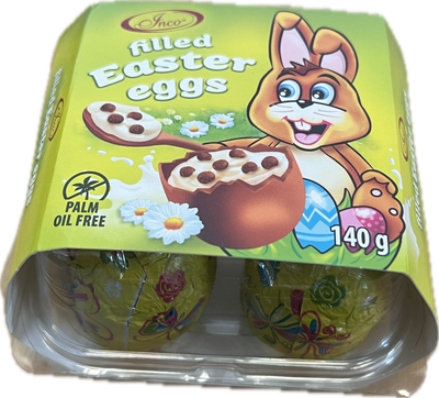 Mit Frühstücksflocken gefüllte Schokoladeneier – 140 g