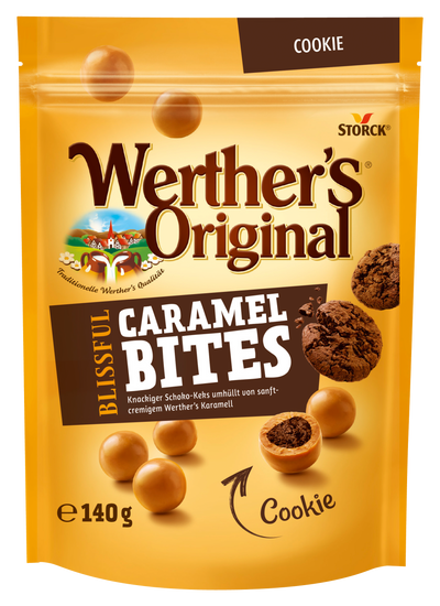 Glückseliger Karamell-Bites-Keks – 140 g