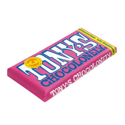 Schokoladentafel mit weißer Schokolade und Himbeeren – 180 g