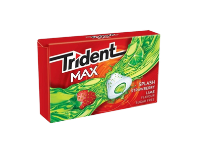 Max Splash Erdbeer-Limetten-Pastille – 22 g