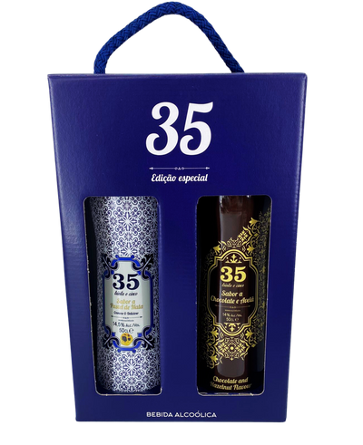 Pack Tradição Licor 35 & Choco 35 - 500ml