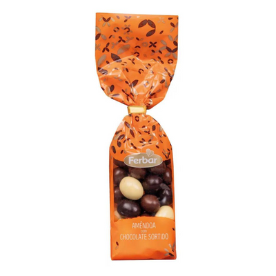 Verschiedene Schokoladenmandeln – 150 g