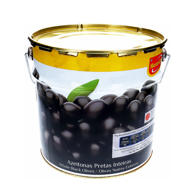 Ganze oxidierte schwarze Oliven – 5 kg