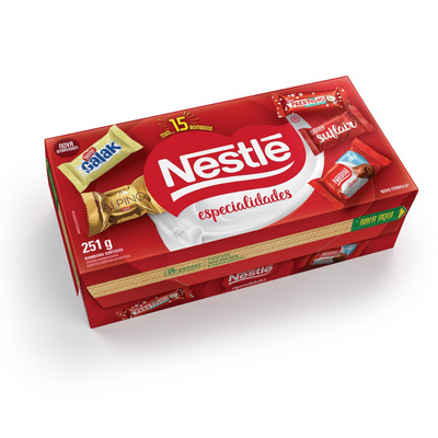 Caixa de Bombons Especialidades - 251g