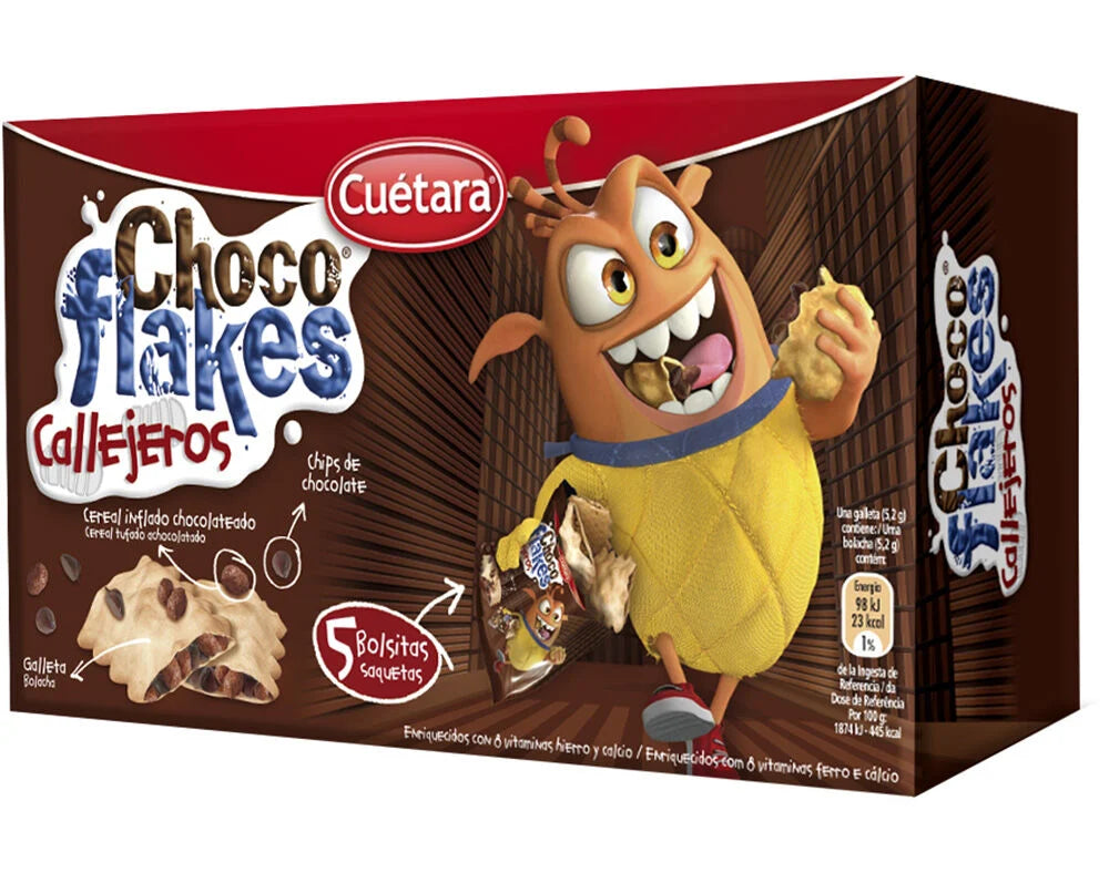 Cuétara Choco Flakes Callejeros - 250g