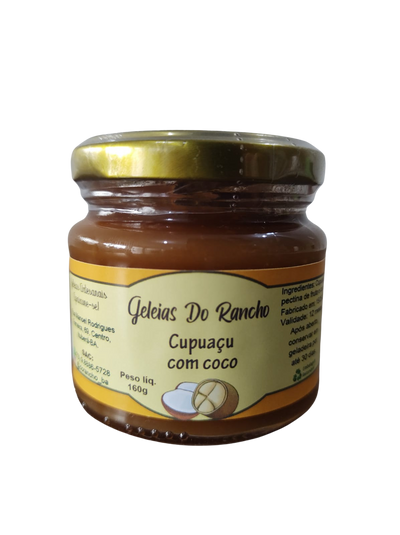 Cupuaçu-Gelee mit Kokosnuss