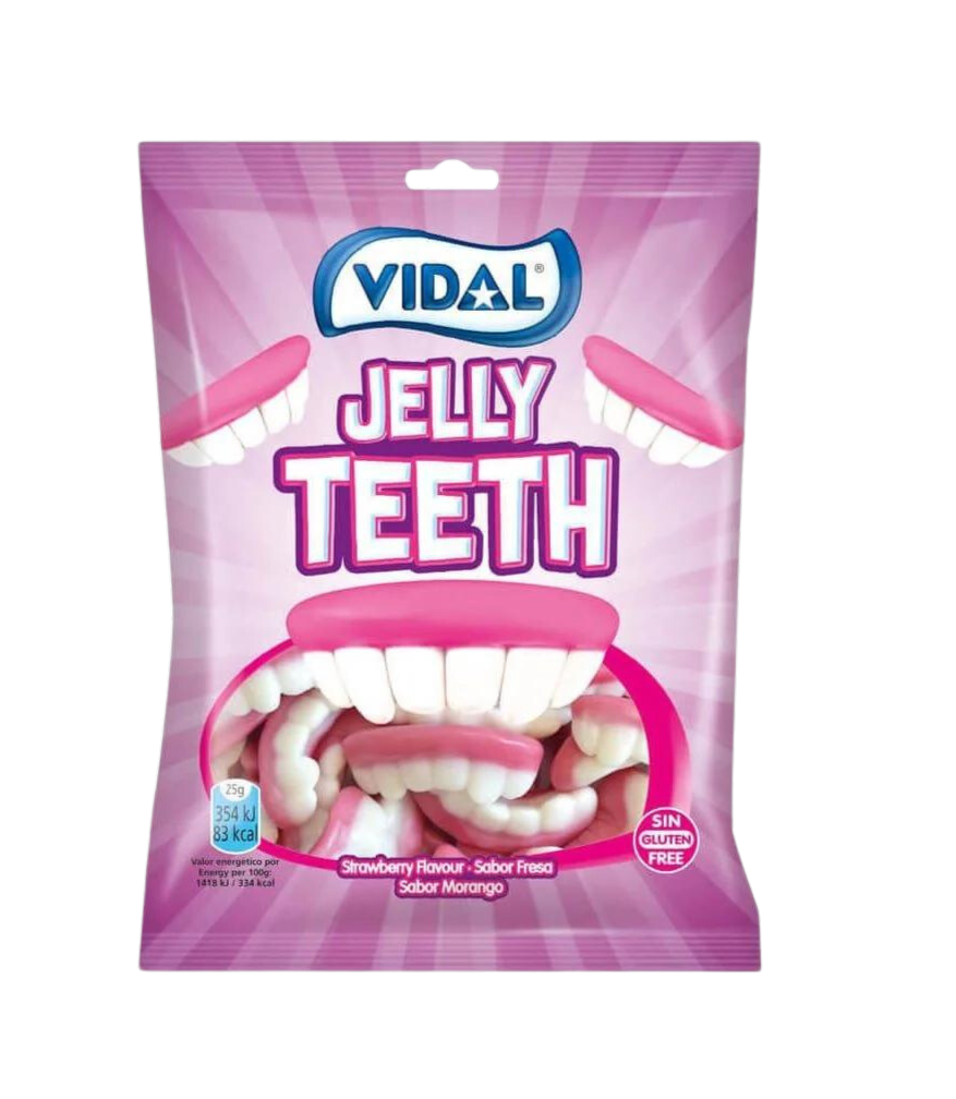 Verschiedene Gelee-Zahngummis – 90 g