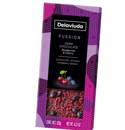 Dark Chocolate, Cherry and Blueberry Tablet - 120g