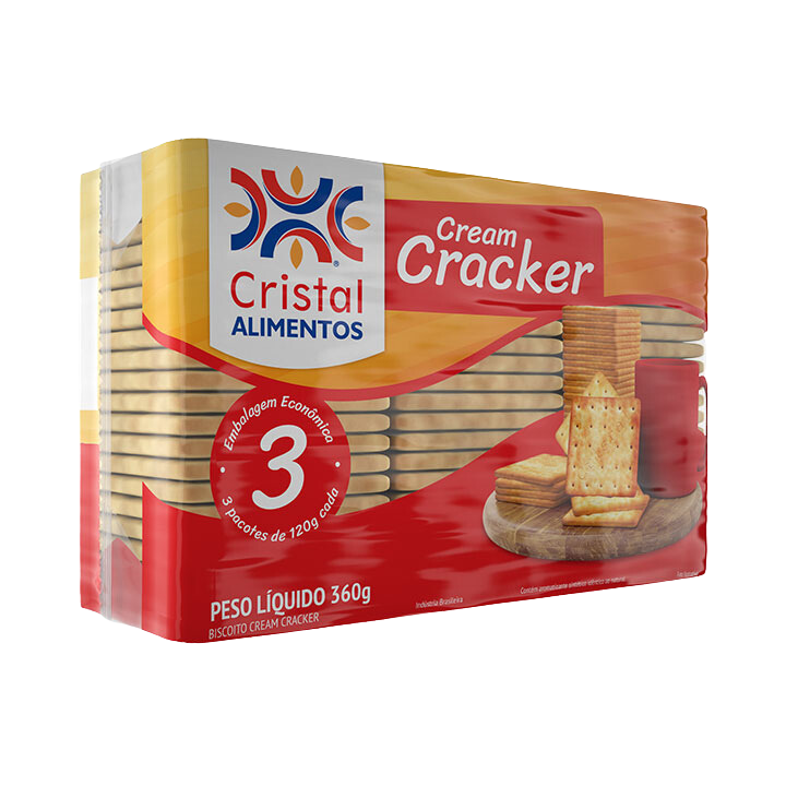 Biscoito Cream Cracker - 360g