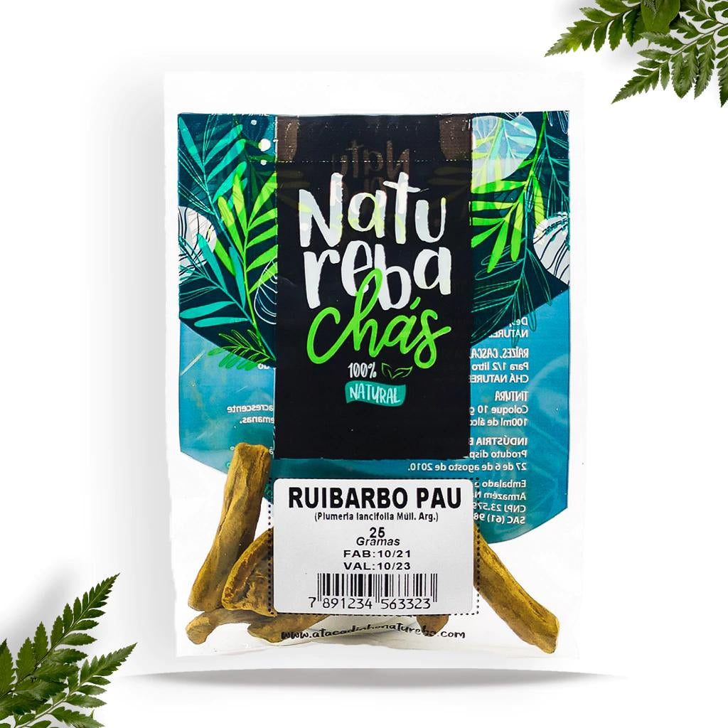 Chá Ruibarbo Pau - 25g