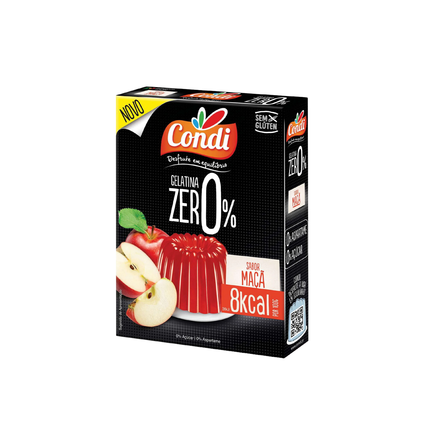 Gelatina Zero Maçã - 28g