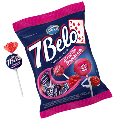Lollipop 7 Schöne Himbeere - 500g