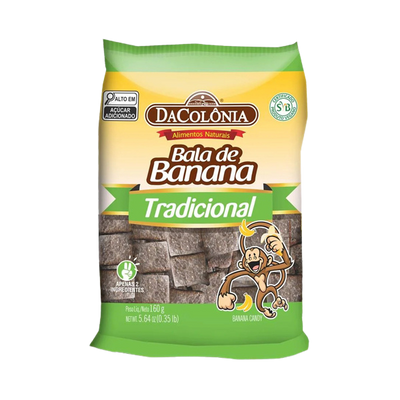 Bala de Banana Tradicional - 160g