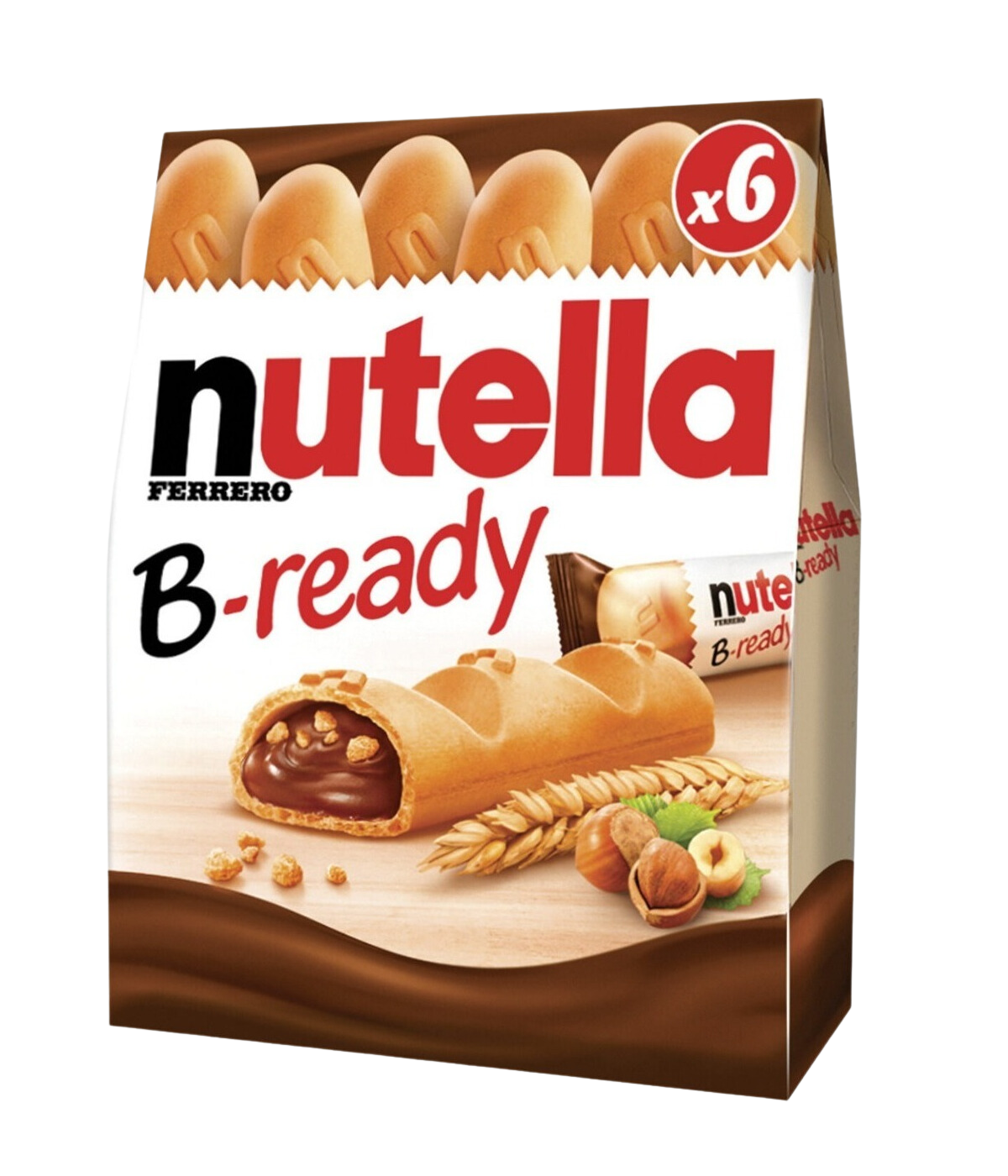 B-Ready Filled Crispy Cookies - 132g