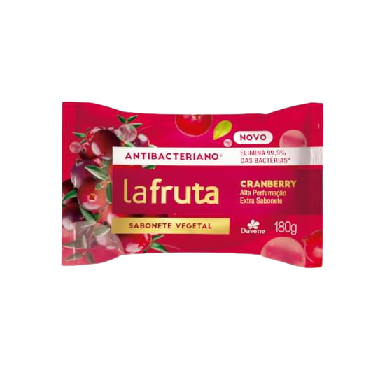 Cranberry Antibacterial Soap – 180g