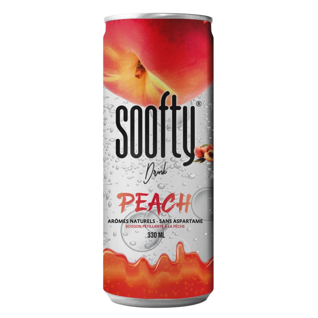 Peach Sparkling Water - 330ml