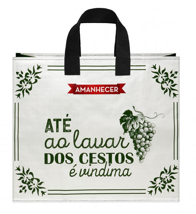 Saco de compras em ráfia – reutilizável
