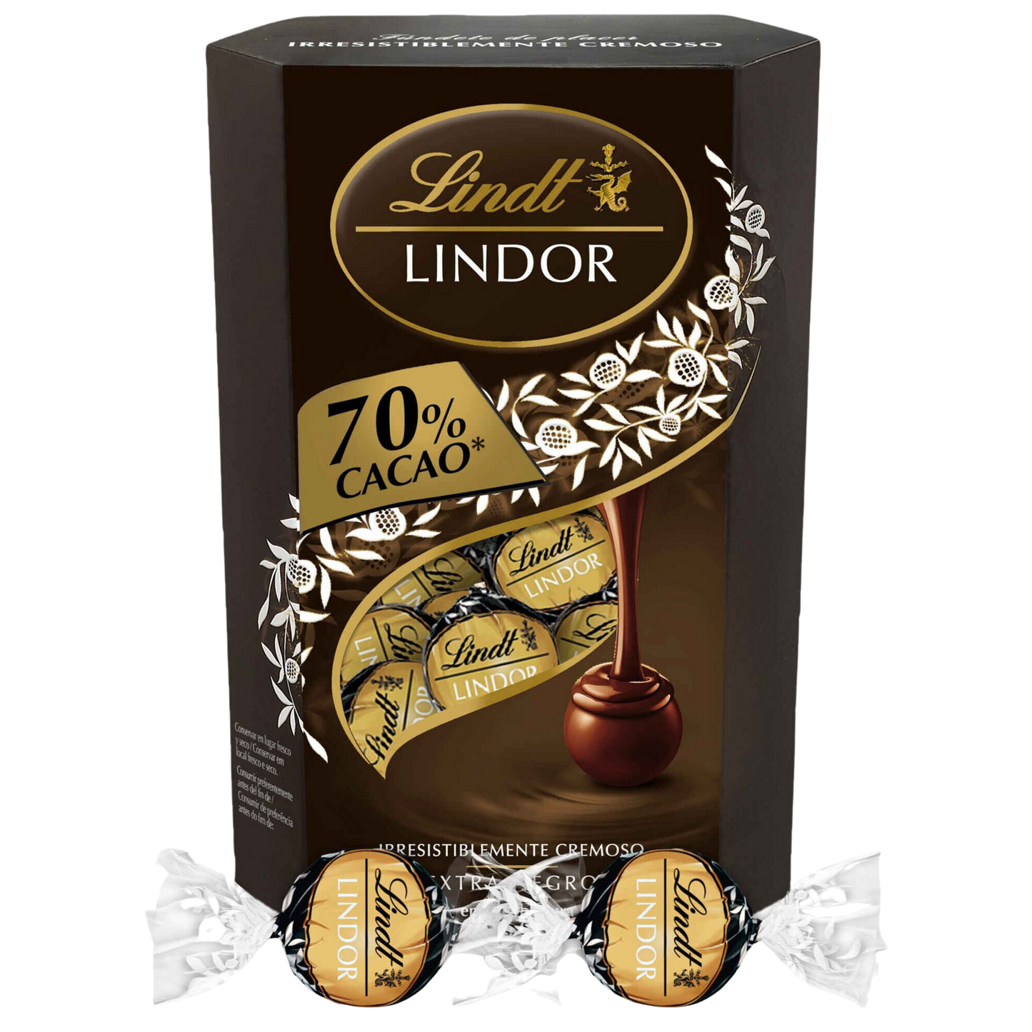 Cornet Candy 70 % schwarzer Kakao, sortiert – 200 g