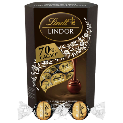 Cornet Candy 70 % schwarzer Kakao, sortiert – 200 g