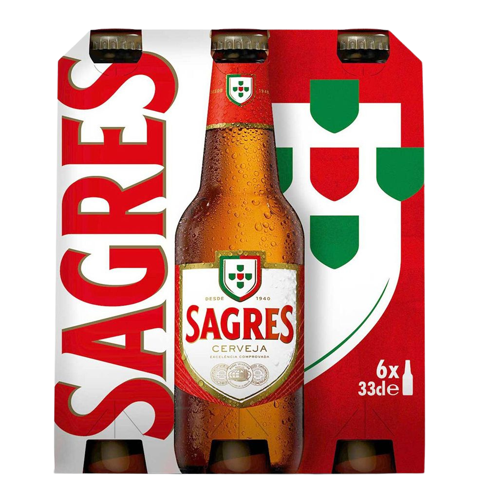 Sagres Bier TP 330ML