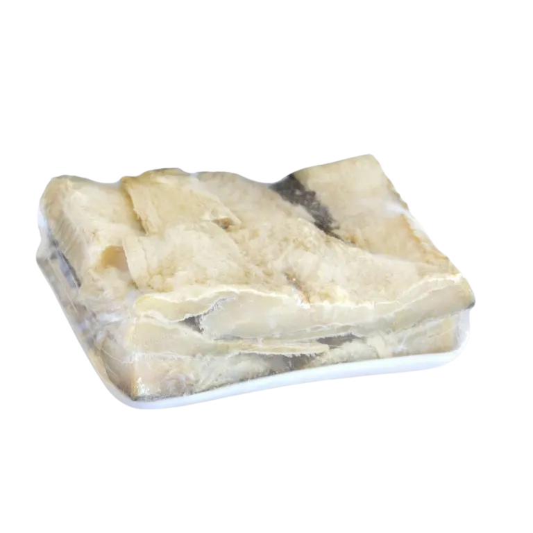 Bacalhau de viveiro cortado e embalado - 1kg
