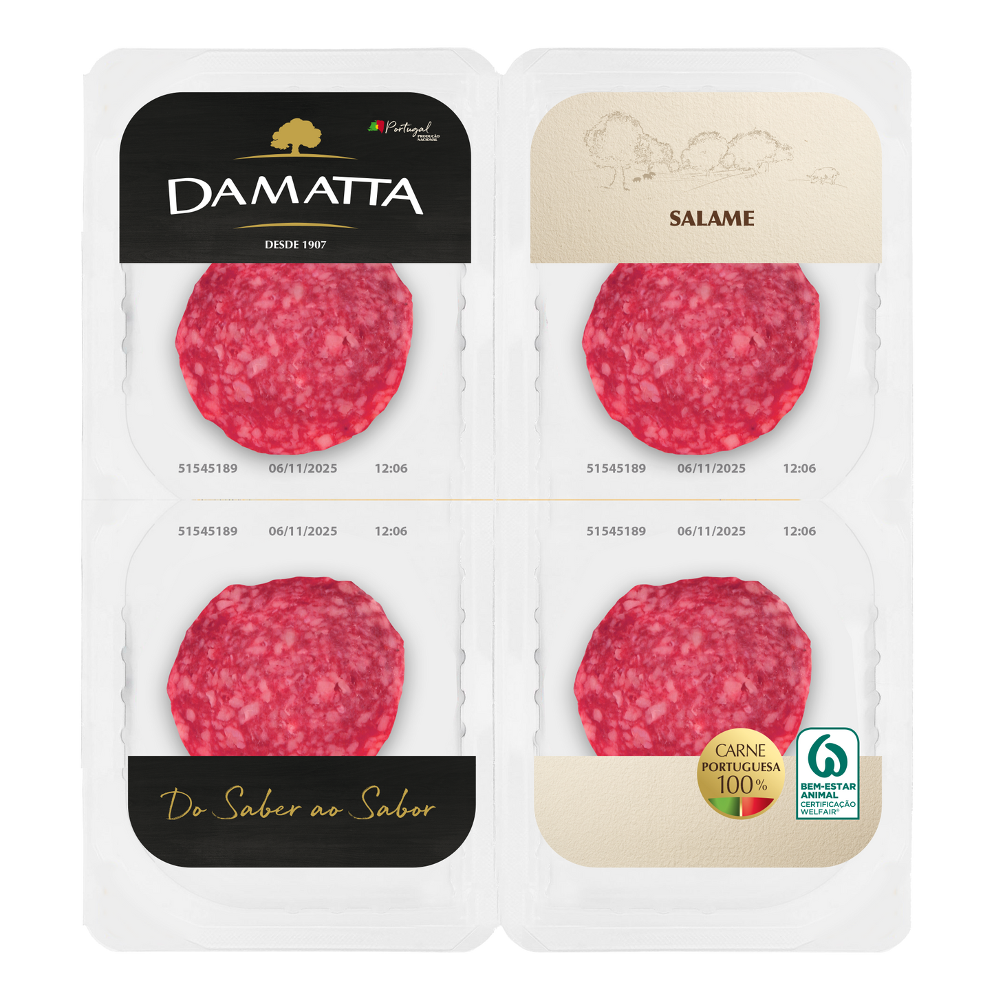 Cured Salami (4x40g) - 160g
