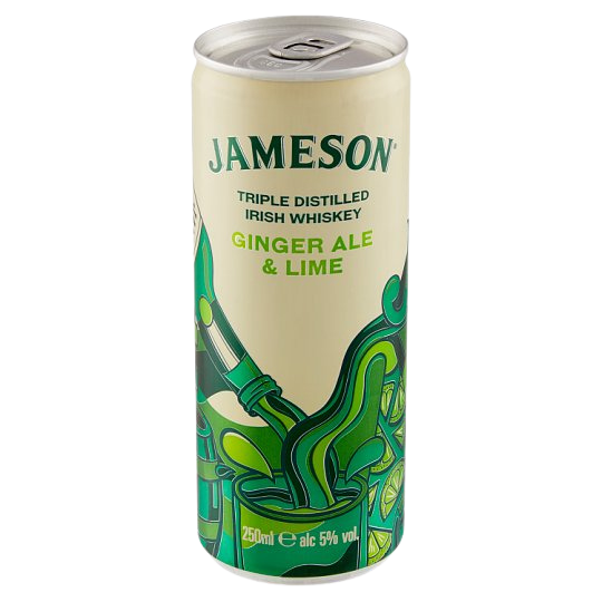 Jameson Whiskey Ginger Ale & Lime - 250ml