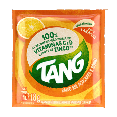 Refresco em Pó Laranja - 18g