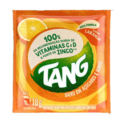 Refresco em Pó Laranja - 18g