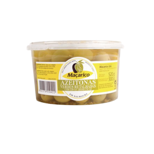 Green Olives with Aromatic Herbs - 300g