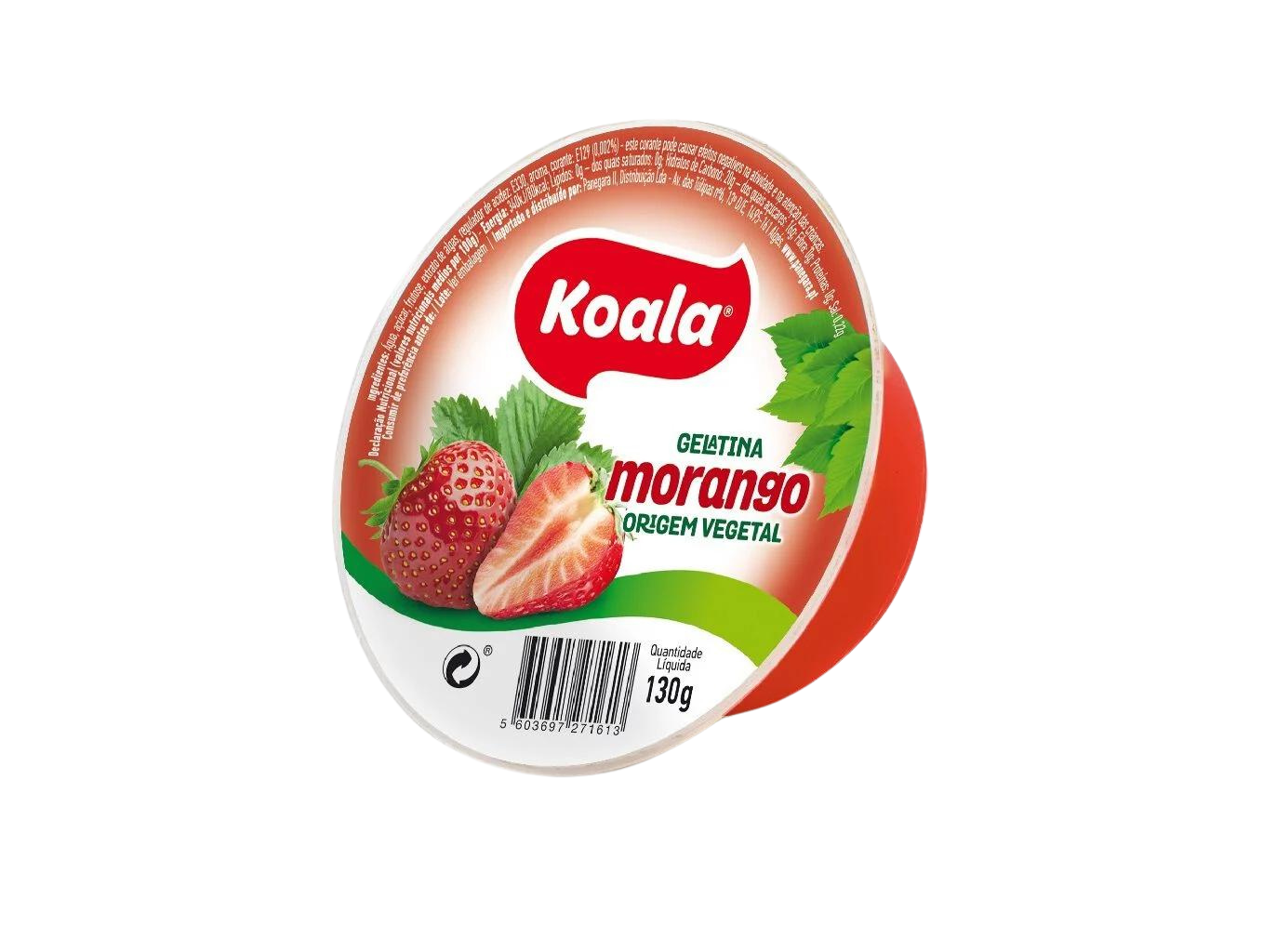 Gelatina Sabor Morango - 130g