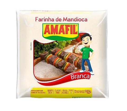 Farinha de Mandioca Branca Fina - 500g