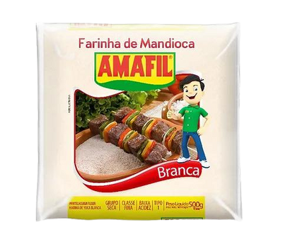 Feines weißes Maniokmehl – ​​500 g