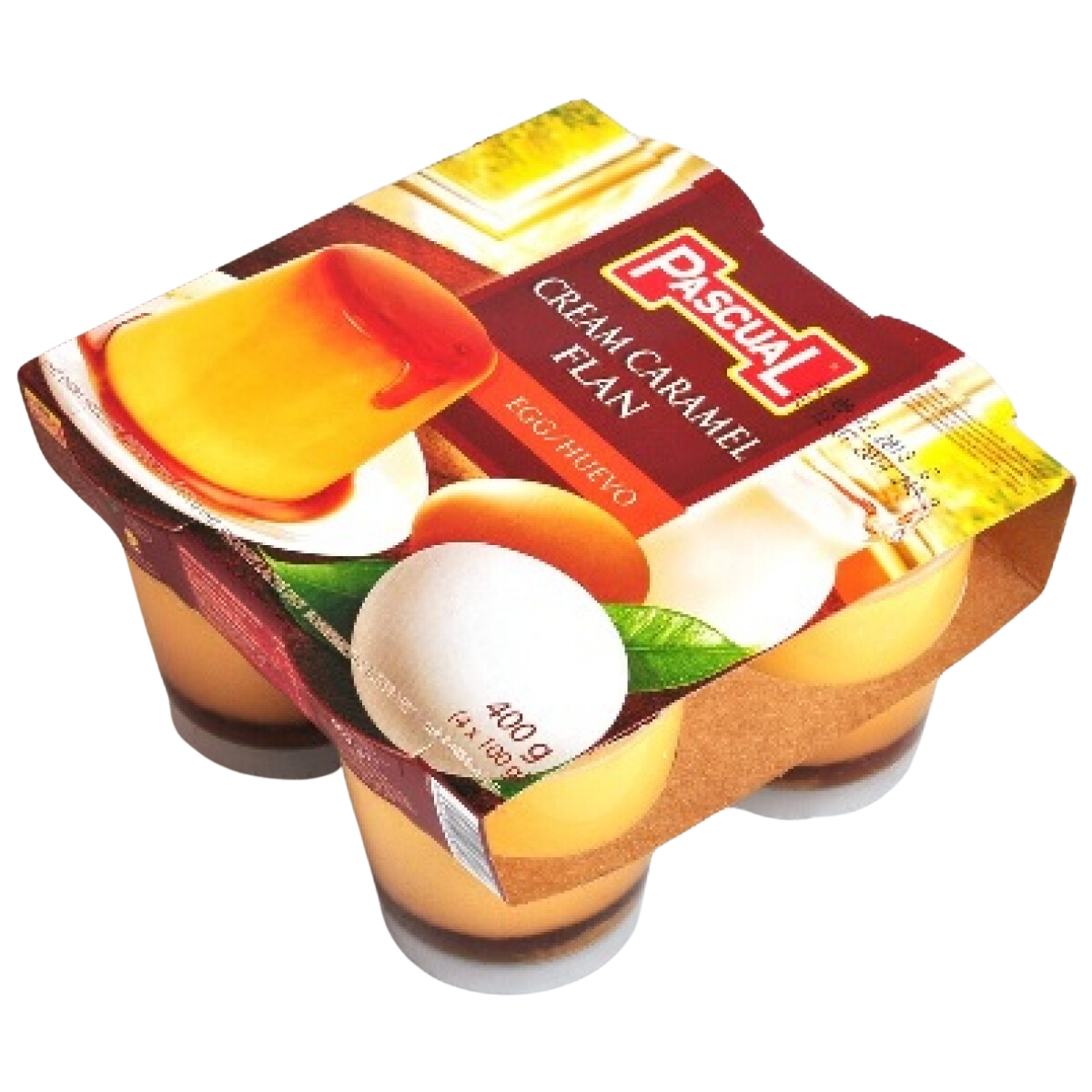 Flan Baunilha (4x100g) - 400g