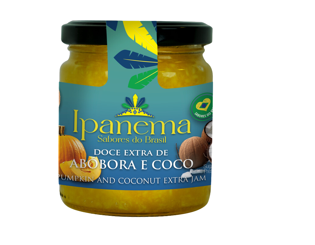 Ipanema Pumpkin Jam with Coconut - 250g