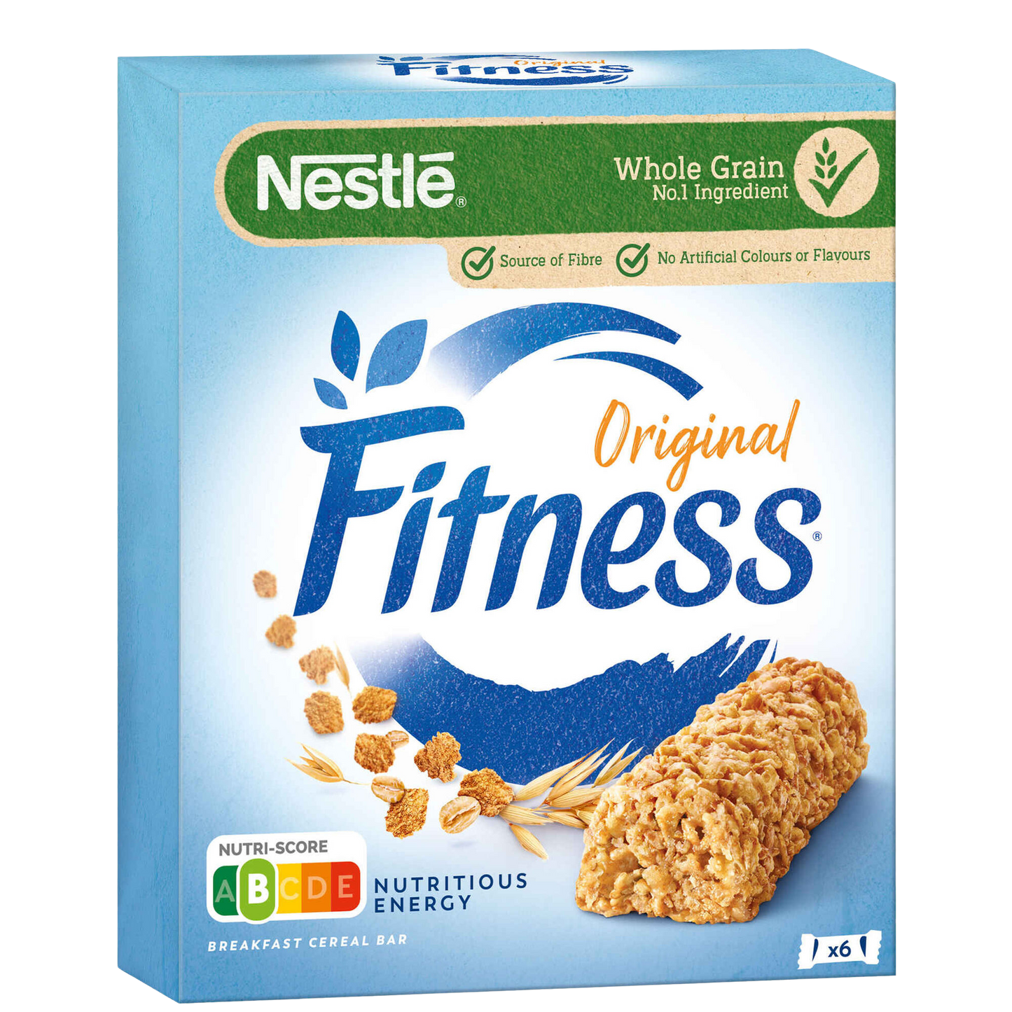 Barra de Cereais Nestlé Fitness, 6 unidades - 141g