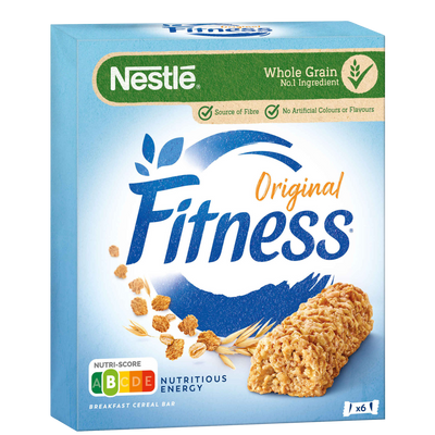 Barra de Cereais Nestlé Fitness, 6 unidades - 141g