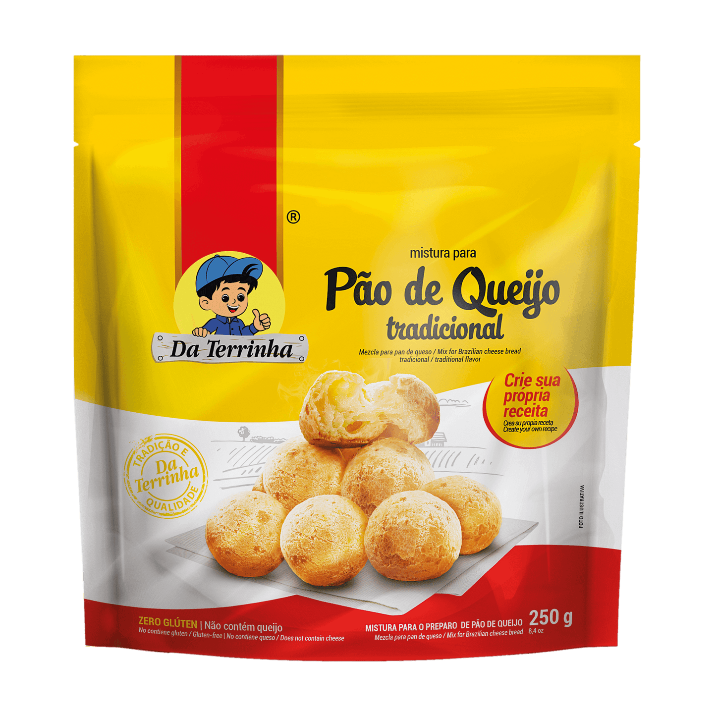 Mistura Pão de Queijo Tradicional - 250g