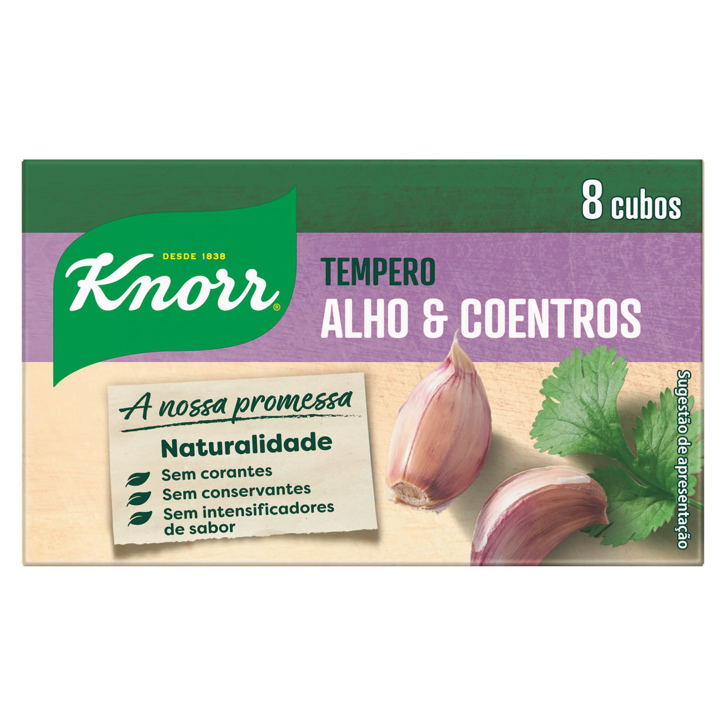 Knorr Garlic/Coriander Broth in Cubes - 80g