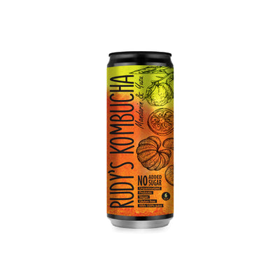 Hard Kombucha 5 % Vol. Mandarine und Yuzu – 330 ml