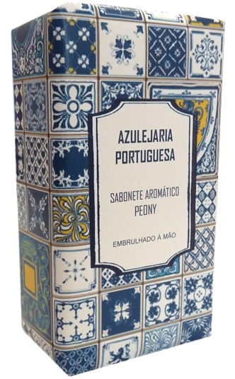 Sabonete "Azuleijaria Portuguesa" Peony - 150g