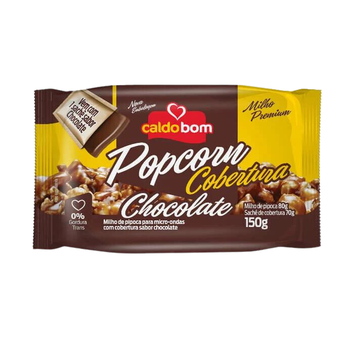 Schokoladen-Mikrowellen-Popcorn-Mais – 100 g